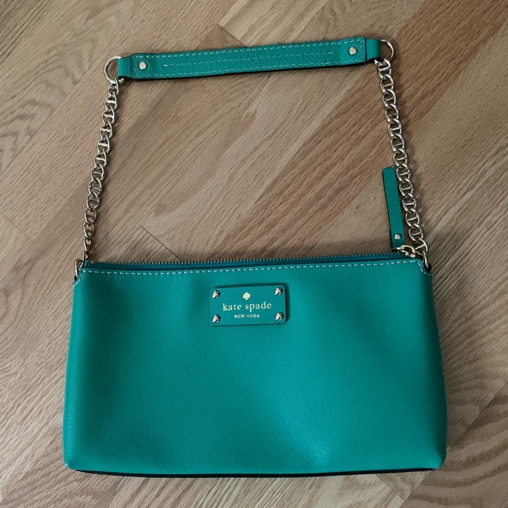 Green Kate Spade Purse